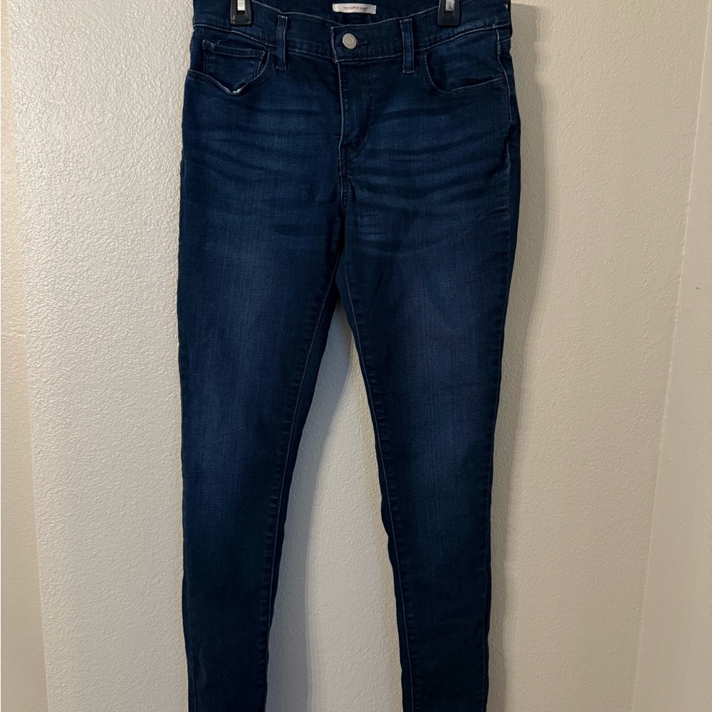 Levi's Women's Dark Blue Skinny Jeans